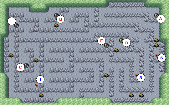 Pokemon FireRed Version Unknown Dungeon - Path to Mewtwo Map for Game Boy  Advance by Mew_Jadester - GameFAQs