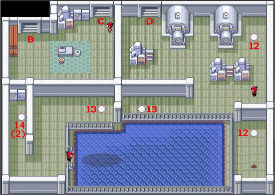 Pokemon ruby and sapphire team magma's lilycove hideout.
